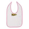 Infant Contrast Trim Premium Jersey Bib Thumbnail