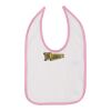 Infant Contrast Trim Premium Jersey Bib Thumbnail