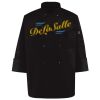 Ten Pearl Button Black Chef Coat Thumbnail