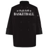 Ten Pearl Button Black Chef Coat Thumbnail