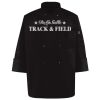 Ten Pearl Button Black Chef Coat Thumbnail