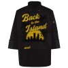 Ten Pearl Button Black Chef Coat Thumbnail