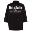 Ten Pearl Button Black Chef Coat Thumbnail