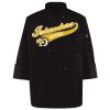 Ten Pearl Button Black Chef Coat Thumbnail