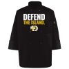 Ten Pearl Button Black Chef Coat Thumbnail
