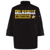 Ten Pearl Button Black Chef Coat Thumbnail
