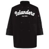Ten Pearl Button Black Chef Coat Thumbnail
