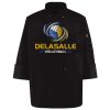 Ten Pearl Button Black Chef Coat Thumbnail