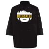Ten Pearl Button Black Chef Coat Thumbnail
