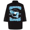 Ten Pearl Button Black Chef Coat Thumbnail
