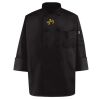 Black Knot Button Chef Coat Thumbnail