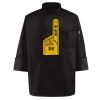 Black Knot Button Chef Coat Thumbnail